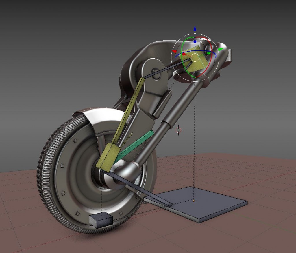 Simple Wheel Rig with Hydraulics preview image 1